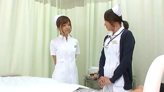 Hardcore Japanese FFM trinity with hot bore Erika Kashiwagi