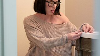 Brunette Olive Glass having fun for ages c in depth riding her man's dick in POV