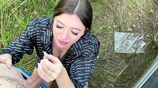 Outdoor sex with my incredibly hot girl